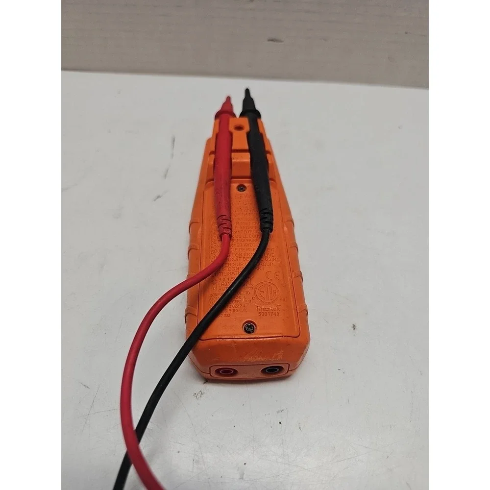 KLEIN TOOLS ET250 Voltage/Continuity Tester, CAT IV‎ 600V 258X12